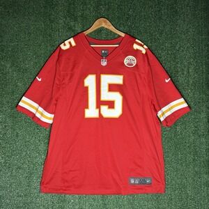 Men's 2XL Nike Vapor On Field NFL Kansas City Chiefs Patrick Mahomes #15 Jersey